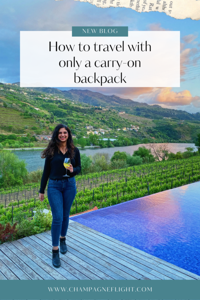 Click to read about the basics of traveling with a backpack (including the answer to can you use a backpack as a carry on?) + a review of the Minaal Carry On 3.0 