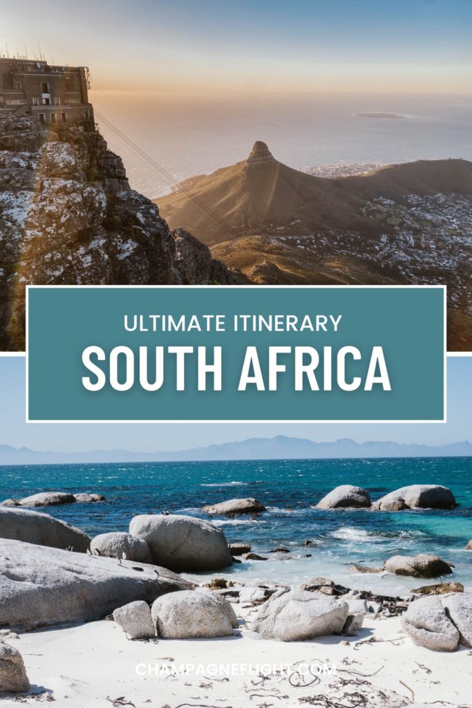 This South Africa itinerary is perfect for those who love adventures AND wine! This itinerary includes a safari, Cape Town, Stellenbosch, and more.