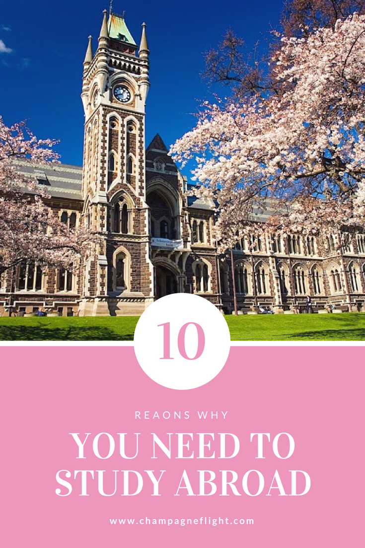 There are no excuses. You need to study abroad in college! Trust me you'll regret it if you don't! Click through to read my top 10 reasons why you need to study abroad