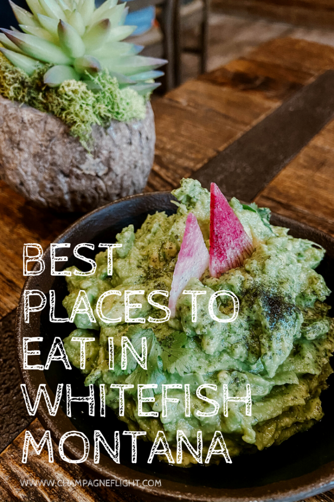 7 of the best Whitefish restaurants and cafes that are perfect for you to add to any itinerary to Whitefish and Glacier National Park