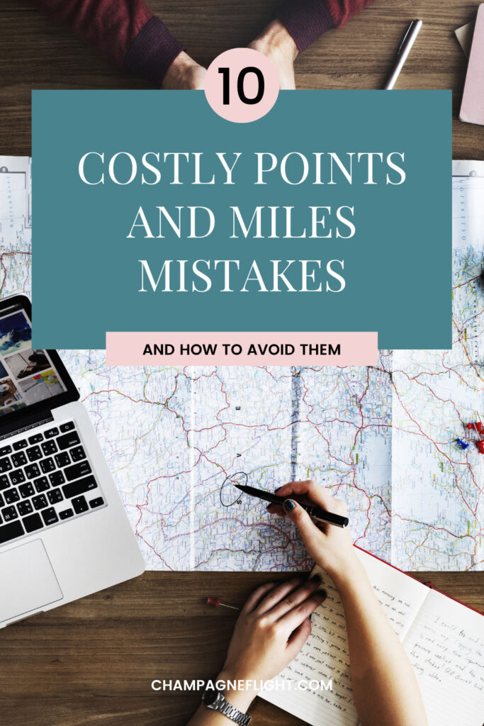 New to points and miles? Avoid these 10 mistakes that could cost you free flights and upgrades. Learn how to use your points the right way and get the most value from your travel rewards!