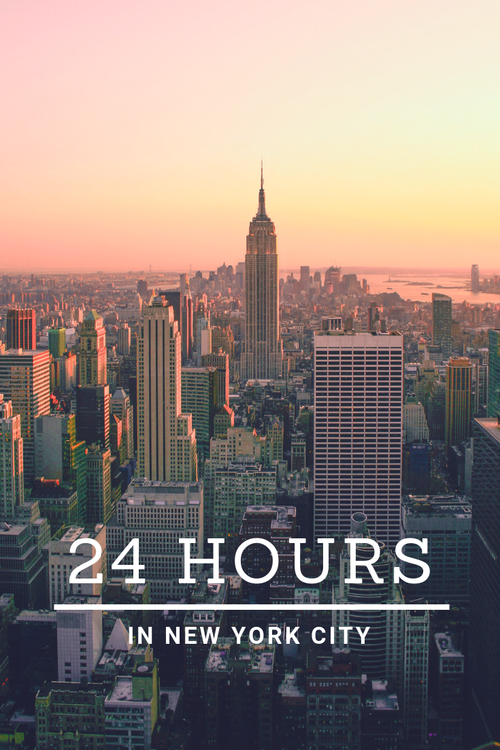 Only have 24 hours in one of the greatest cities in the world? Here's a one day NYC itinerary that'll help you maximize those 24 hours!